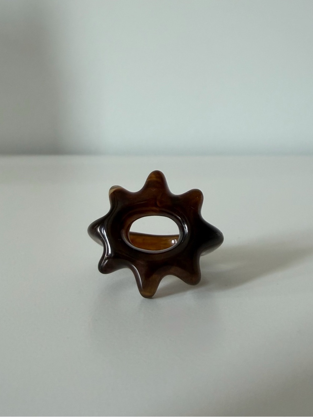 Chunky Sun Shaped Ring Size 8